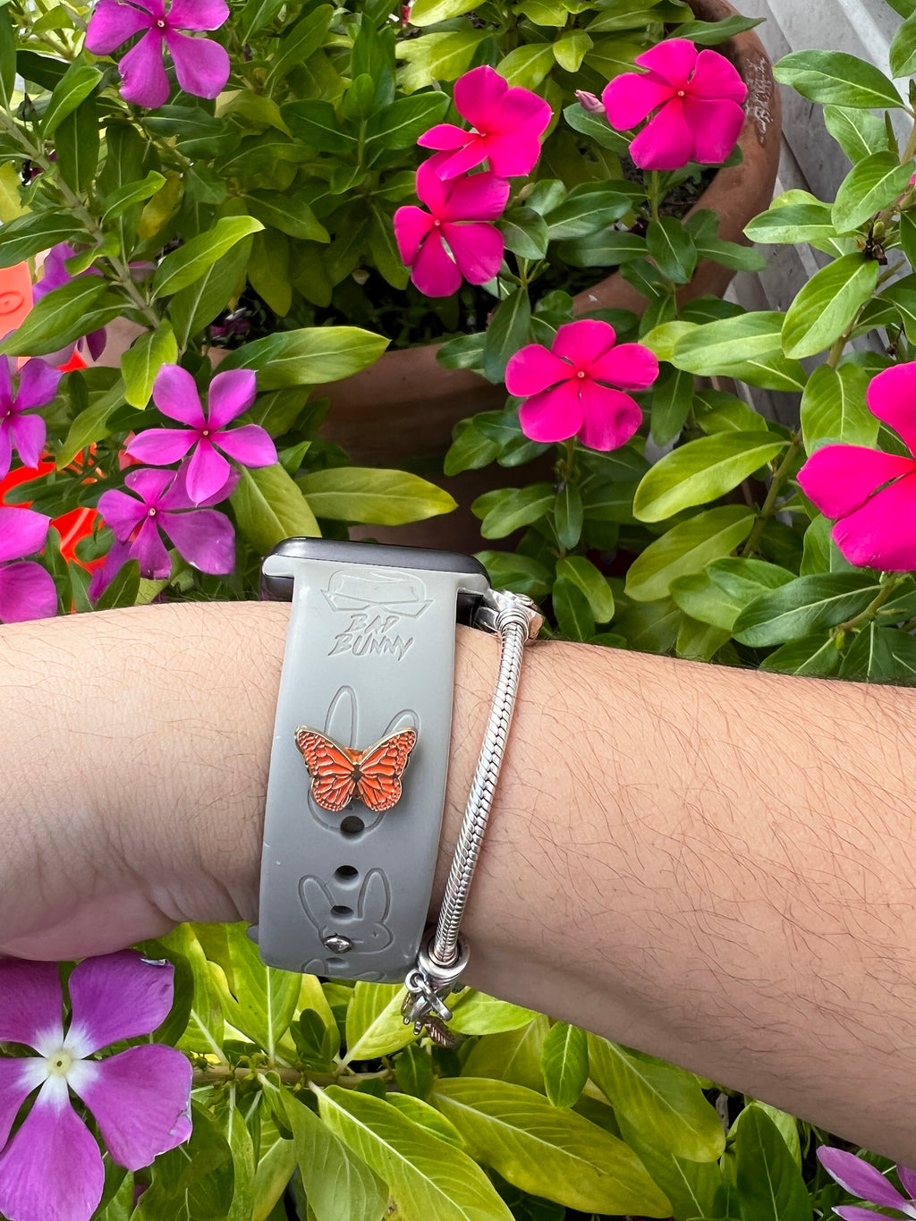 Monarch Butterfly Watch Charm