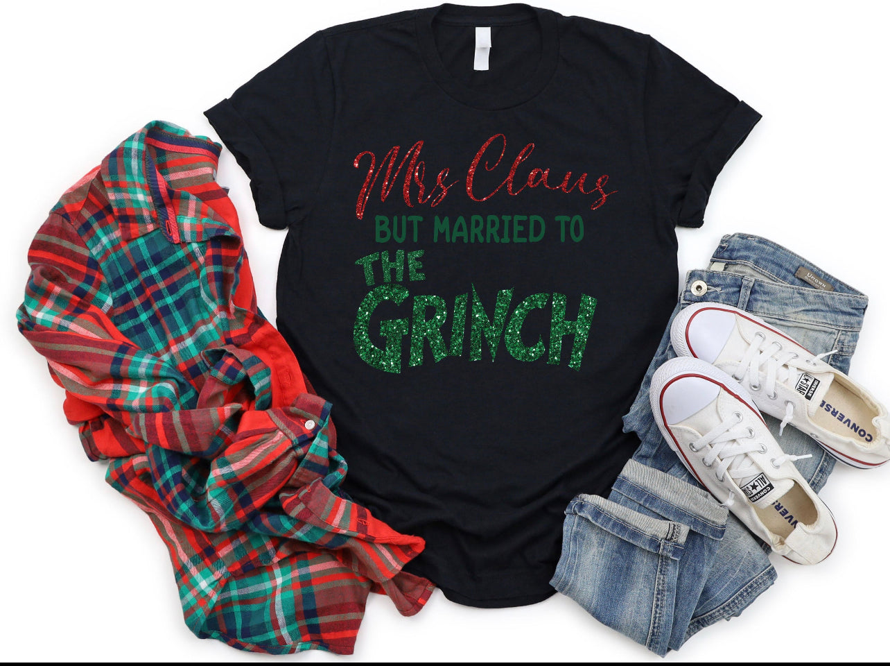 Mrs. Claus But Married T-shirt