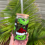 Grinch Glass