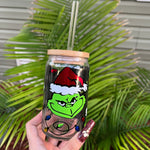 Grinch Glass